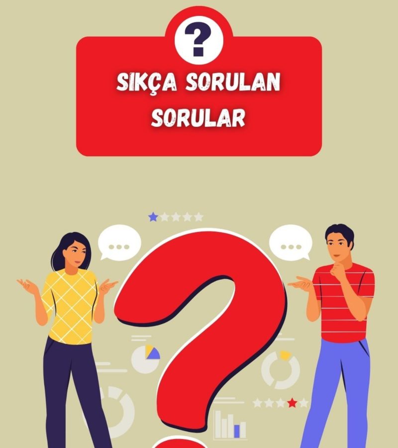 sıkça sorulan sorular dijital pazarlama infografiği